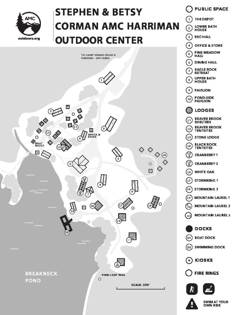 Harriman State Campus Map